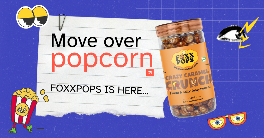 Move Over Popcorn: Why Gen Z is Choosing Caramel Crunch Makhana for Netflix Nights