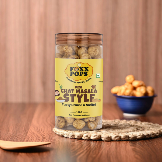 Desi Chat Masala Style Roasted Makhana