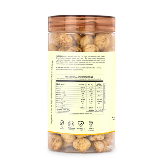 Secret Cheese & Herbs Roasted Makhana