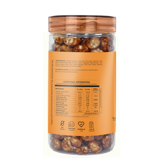 Crazy Caramel Crunch Roasted Makhana