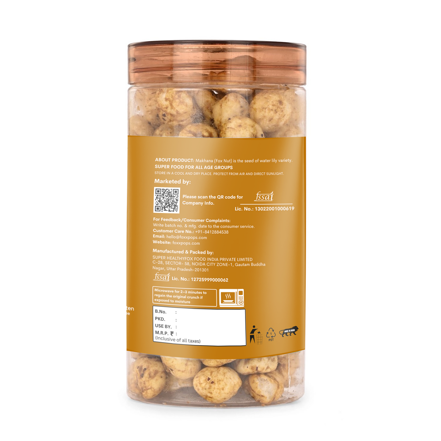 Hing Jeera Delight Roasted Makhana