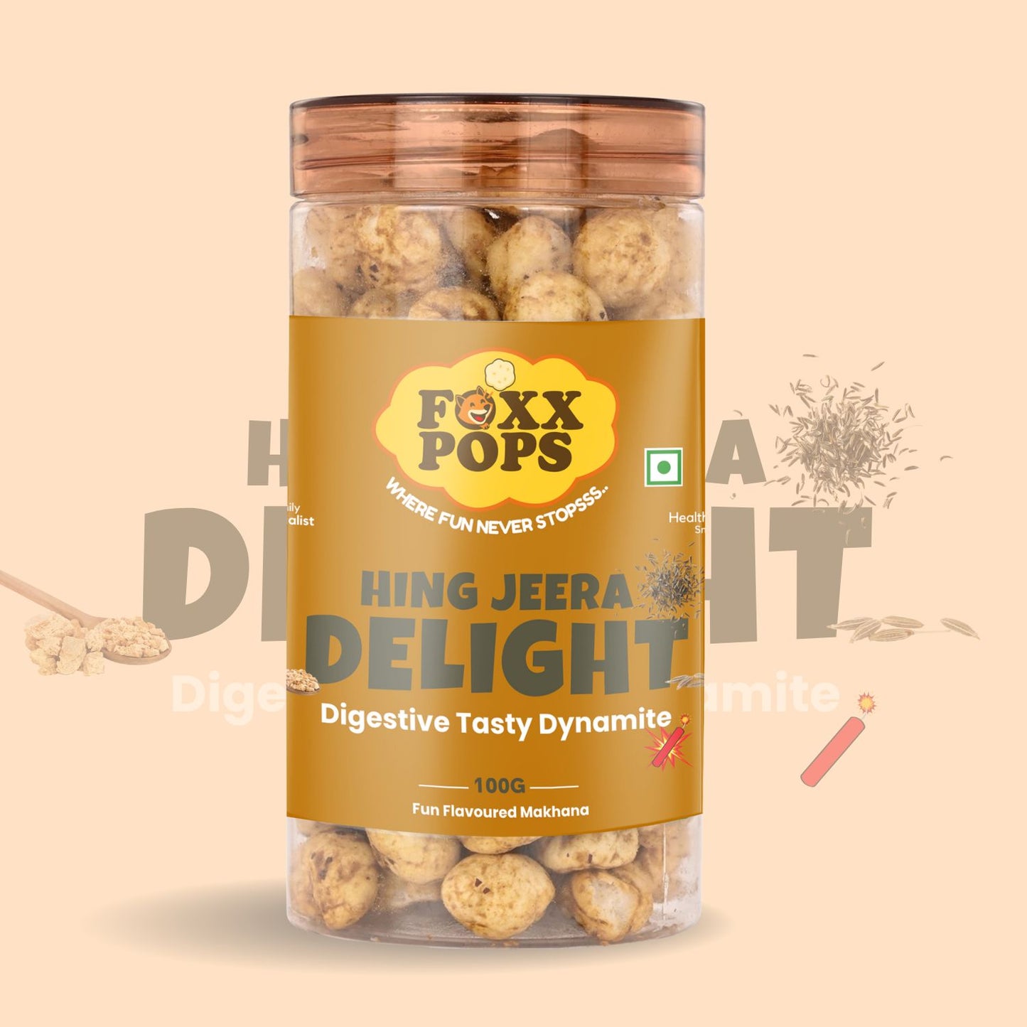 Hing Jeera Delight Roasted Makhana
