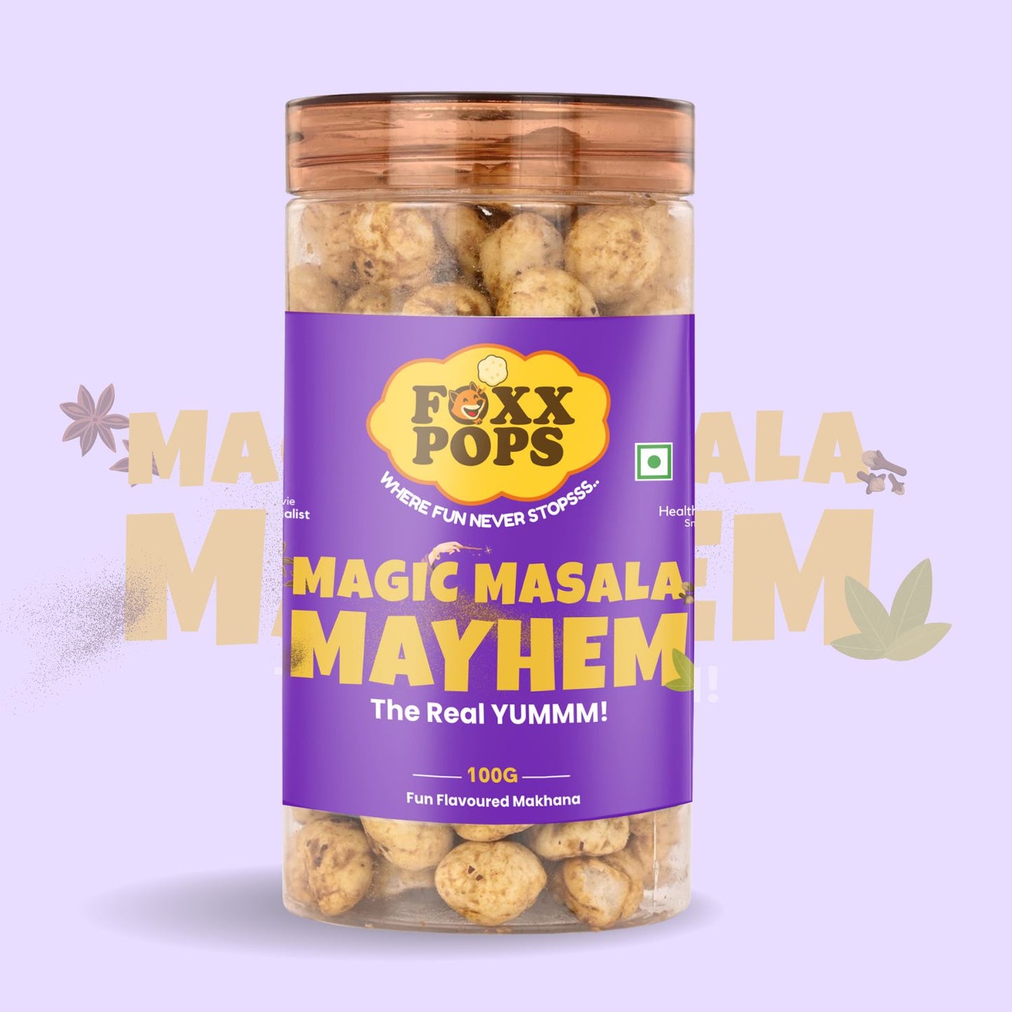 Magic Masala Mayhem Roasted Makhana