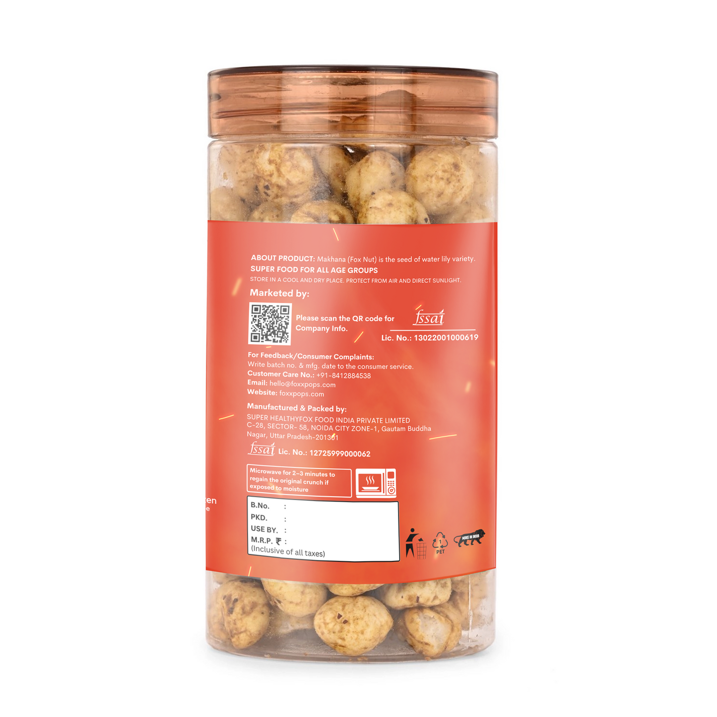 Peri Peri Patakha Makhana