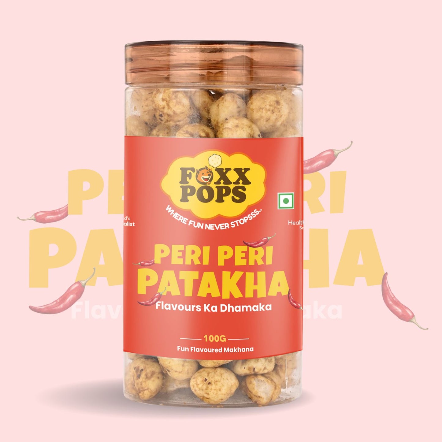 Peri Peri Patakha Makhana