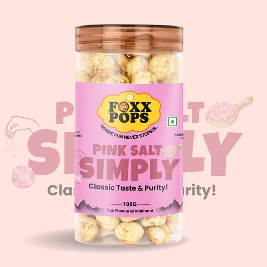 Pink Salt Simply Roasted Makhana