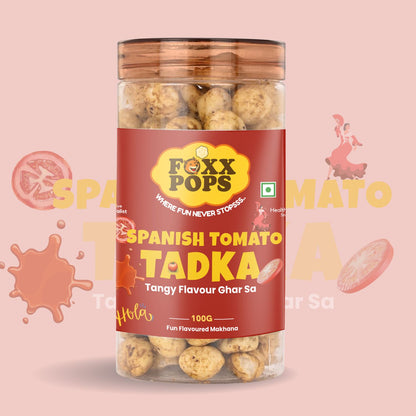 Spanish Tomato Tadka Roasted Makhana